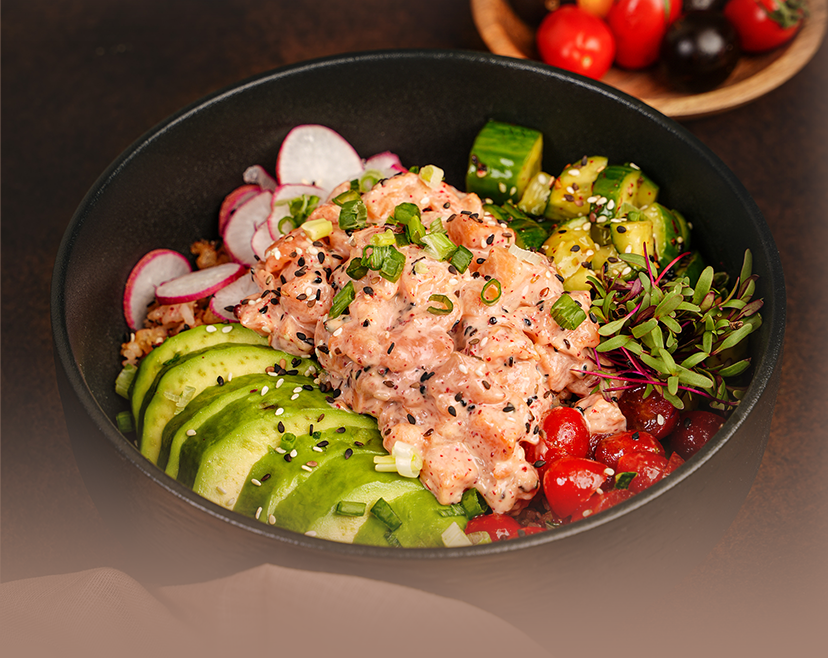 Salmon Avocado Salad